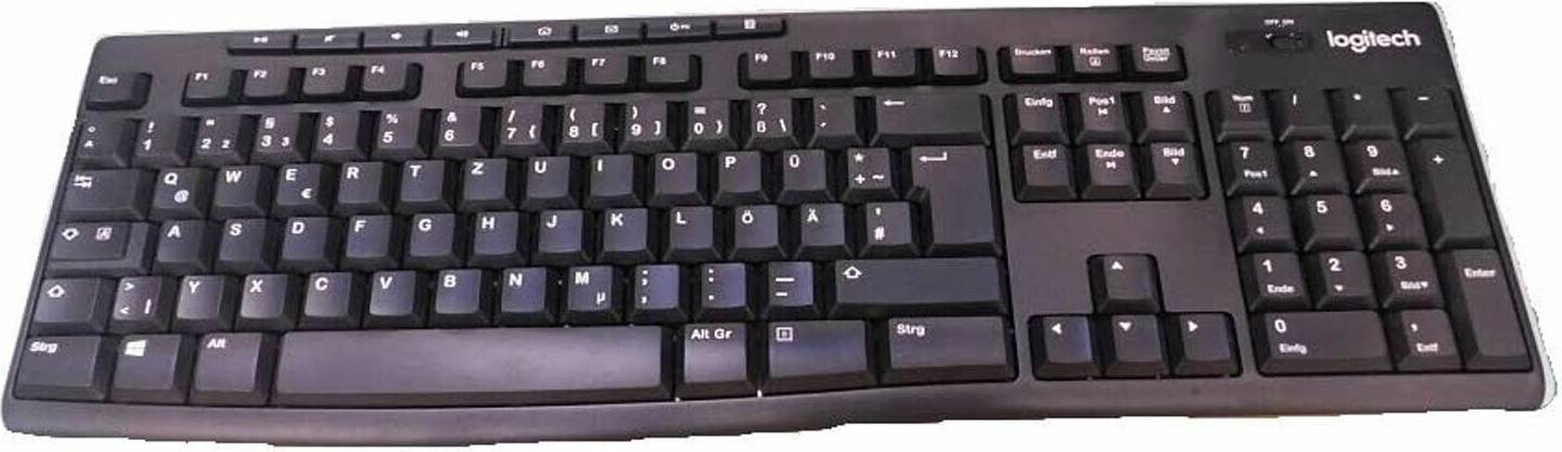 Logitech K270 Wireless Keyboard German Layout