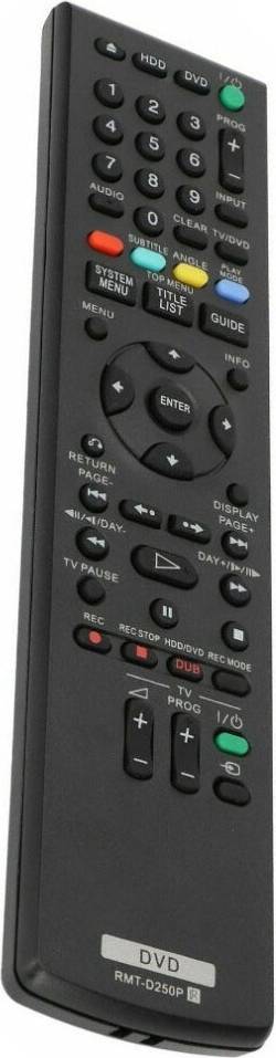 Sony Remote Control For Sony RMT-D250P