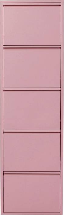 Zapatero 5 Compartimentos Rosa