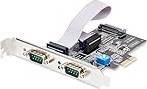 StarTech 2-Port Serial PCIe Card DB9