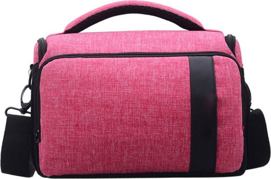 Pink Camera Bag SLR/DSLR Gadget Padding Shoulder Carrying