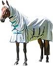 Highlander Plus Sweet-Itch Combo Fly Rug - White