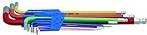 Laser Colour Coded Hex Key Set 9 pcs Hex Key