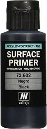 Vallejo primer black Vallejo Model Color 60 ml Polyurethane Primer