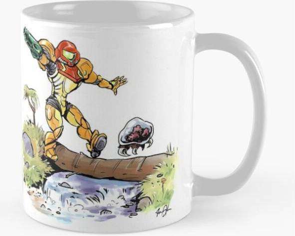 Metroid WHIBOS 11oz Samus Metroid Mug
