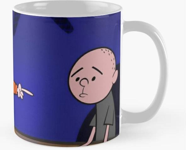 WHIBOS 11oz The Ricky Gervais Show Logo Mug
