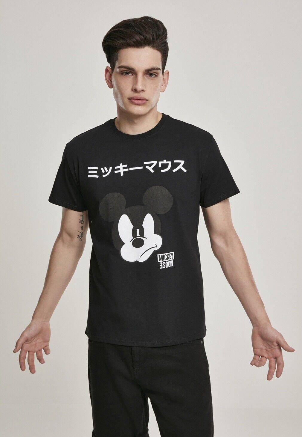 Merchcode Mister Tee Bluser T-Shirts - Basalgrå/Sort/Hvid