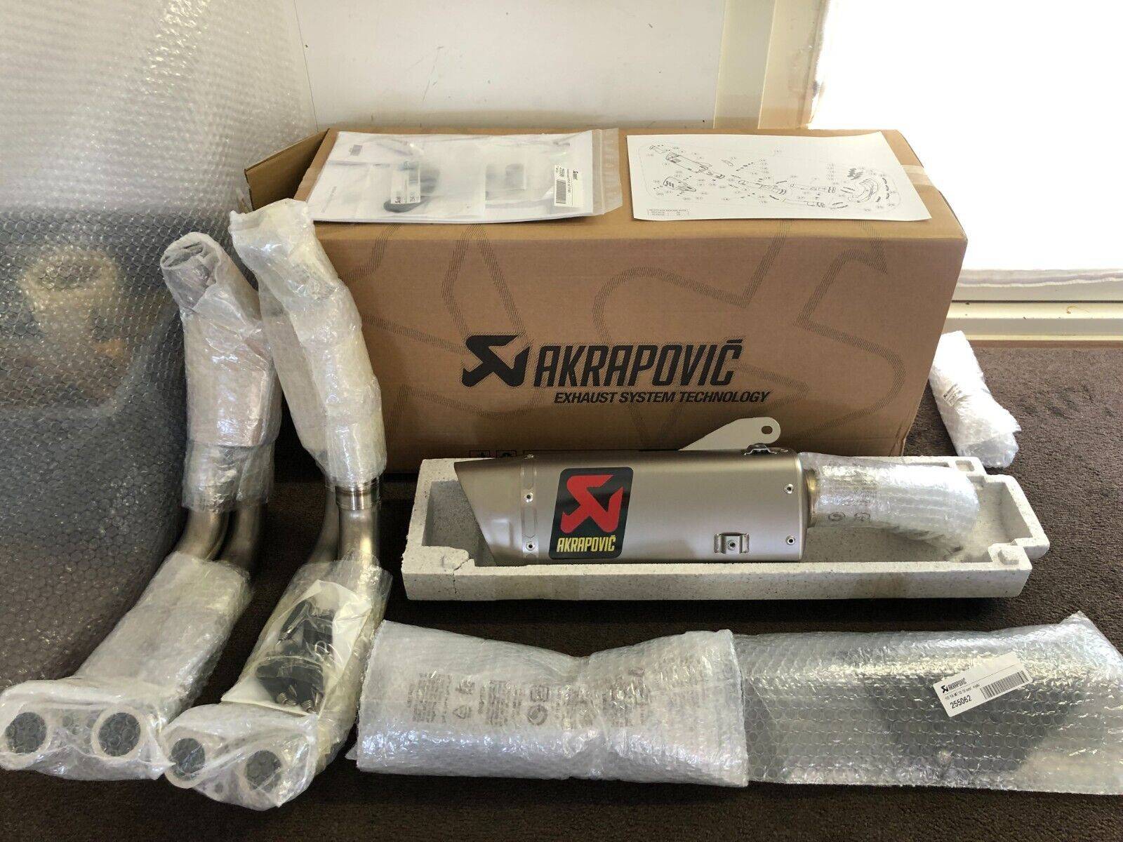 Akrapovic Titanium Evolution Full Exhaust System