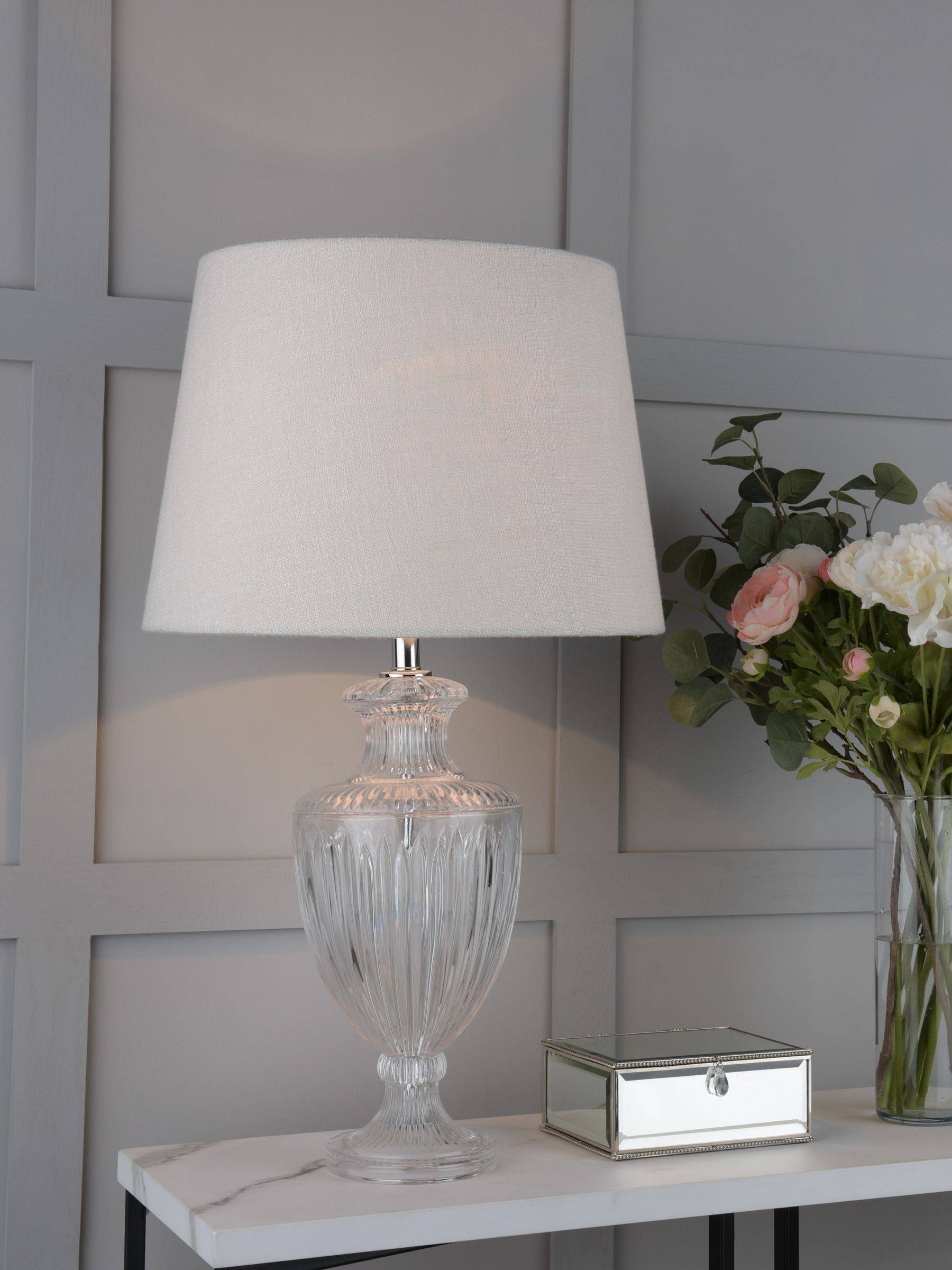 Laura Ashley Meredith Large Ribbed Table Lamp