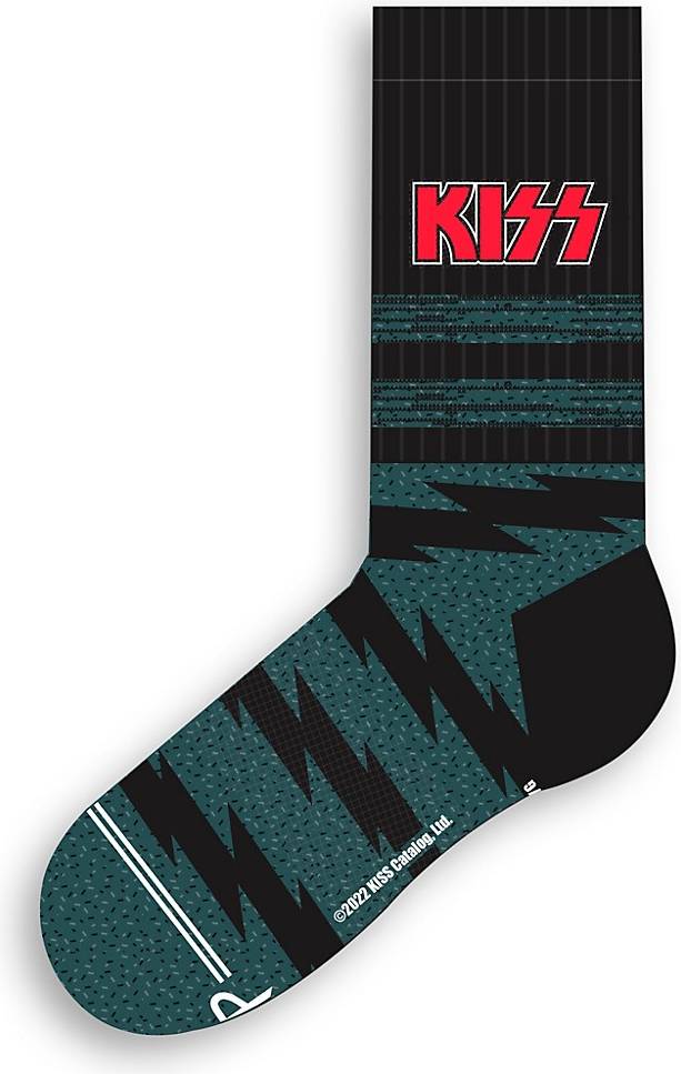 Lightning Stripes Crew Socks