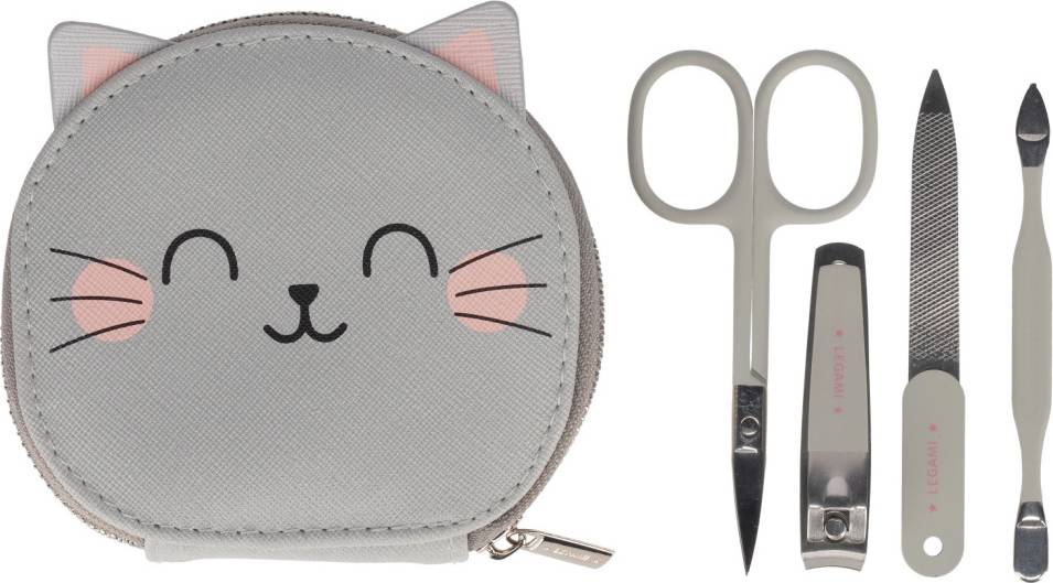 Manicure Kit But First Nails Kitty