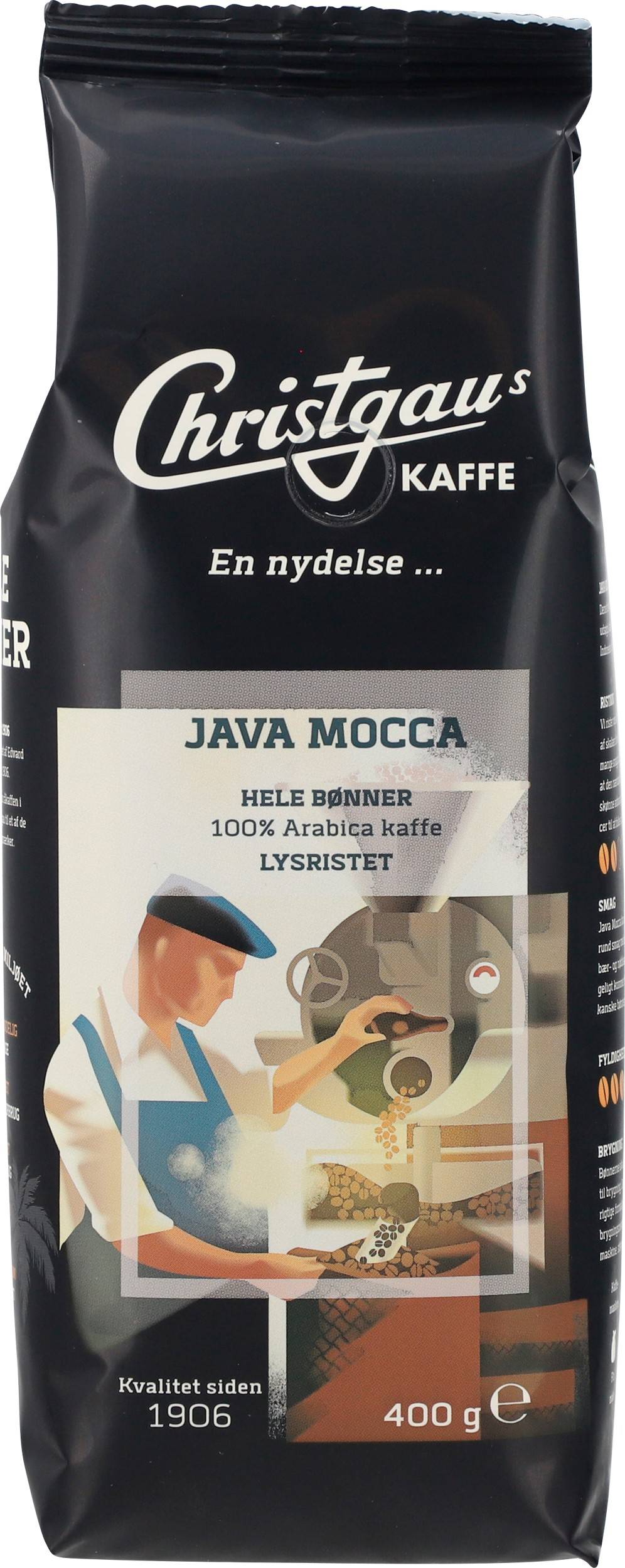 Christgau Java Mocca Whole Beans 400 g
