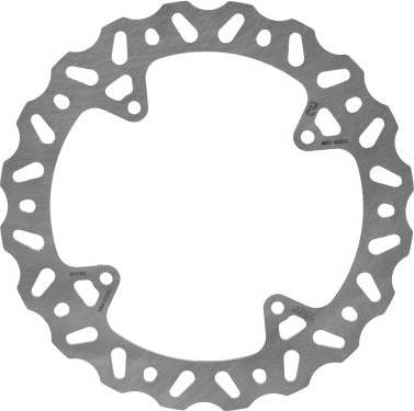 Silver cross wave TRW Brake Disc Rigid MST463EC