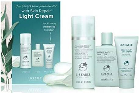 Liz earle cleanser Liz Earle Liz Earle Your Daily Routine Introduction Gift Kit Skin Repair
