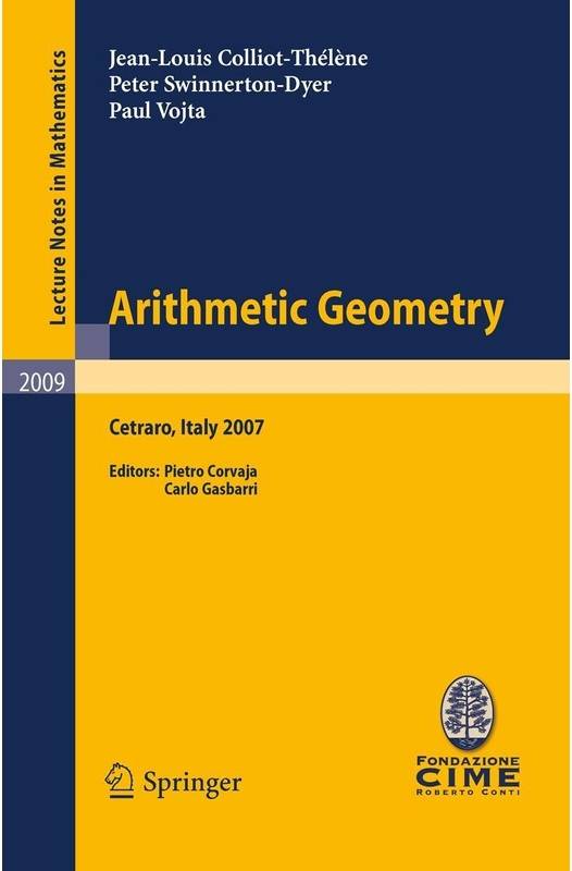 Arithmetic Geometry