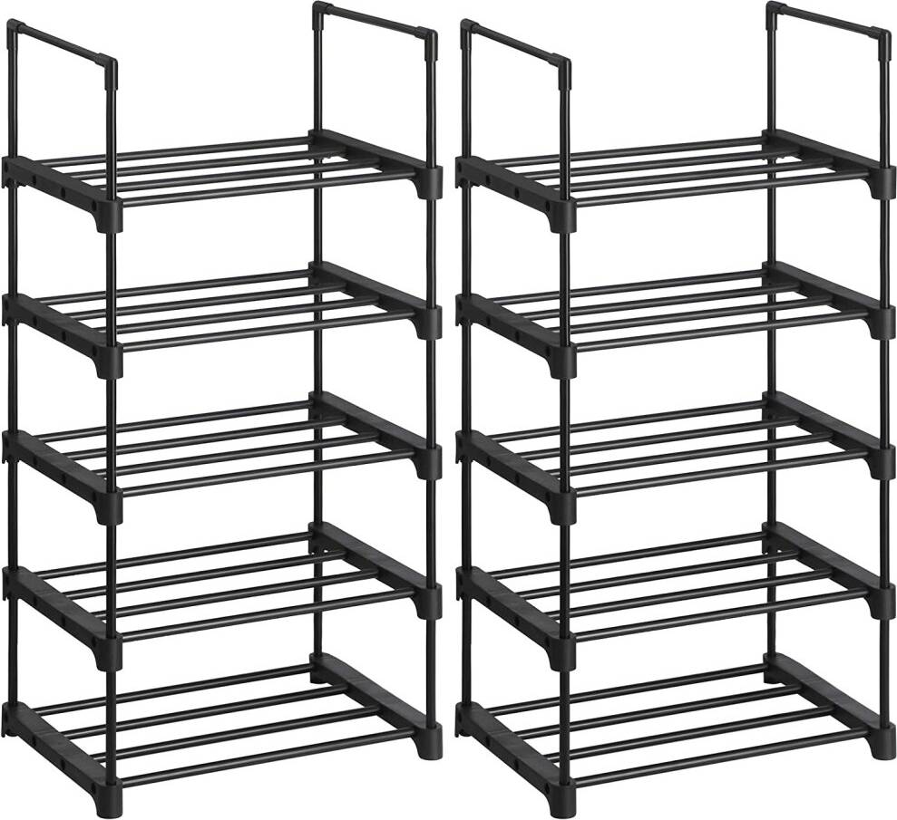 Songmics 5-Tier 2 Shoe Rack