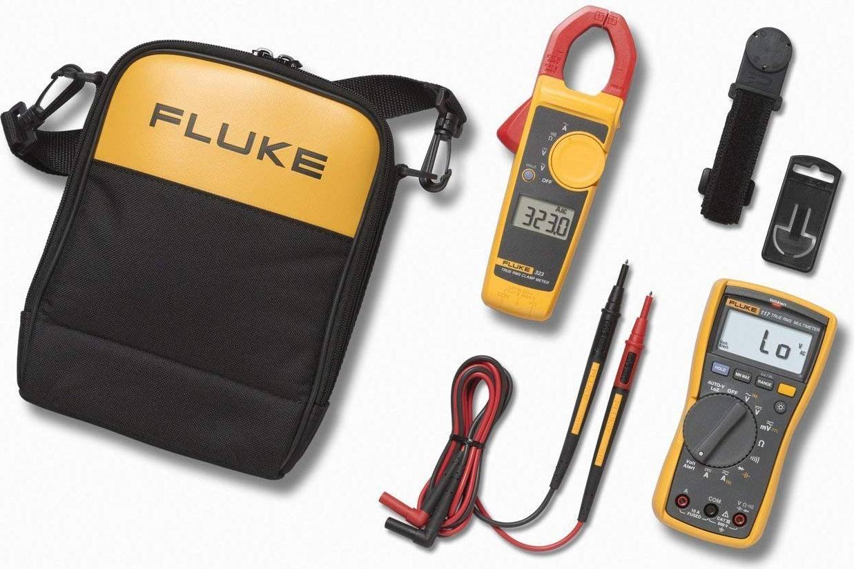 Fluke multimeter Fluke Multimeter Clamp Meter Combo Kit