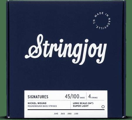 Stringjoy Super Light Gauge 4 String Long Scale
