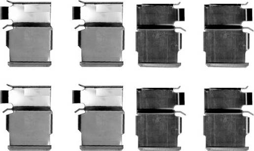 Bosch Accessory Kit Disc Brake Pad