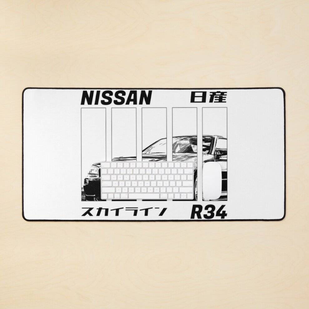 BearLad Mat NISSAN SKYLINE GT-R R34 'N