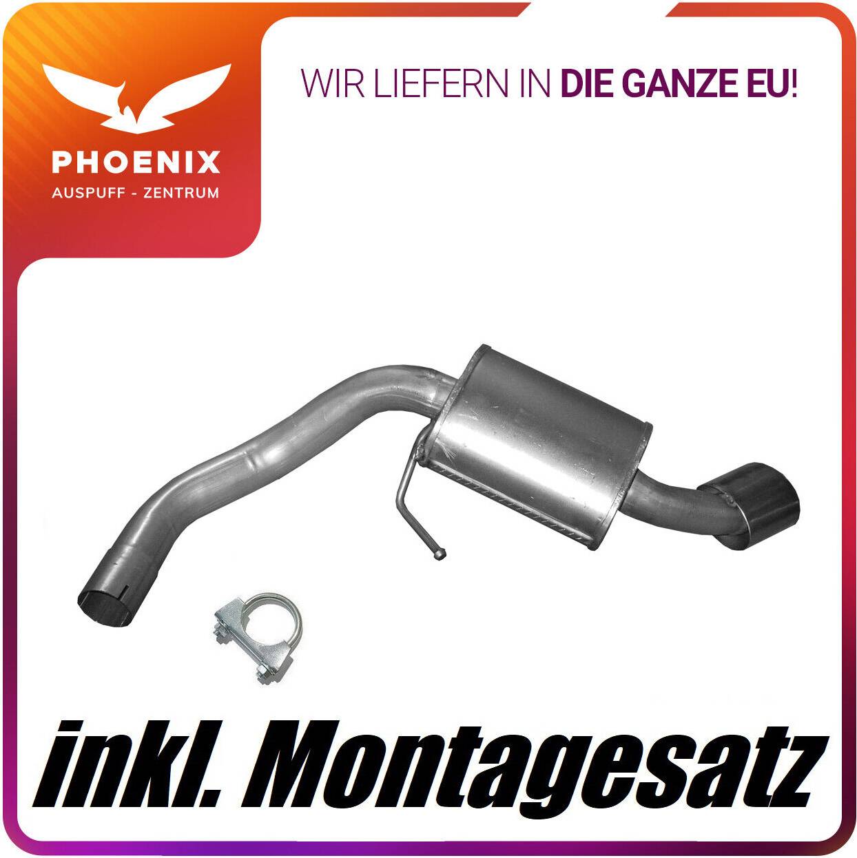 Phoenix Rear Muffler POLMO 03.100