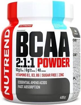 Nutrend BCAA 2:1:1 Powder 400 Grams Icy Blue Raspberry