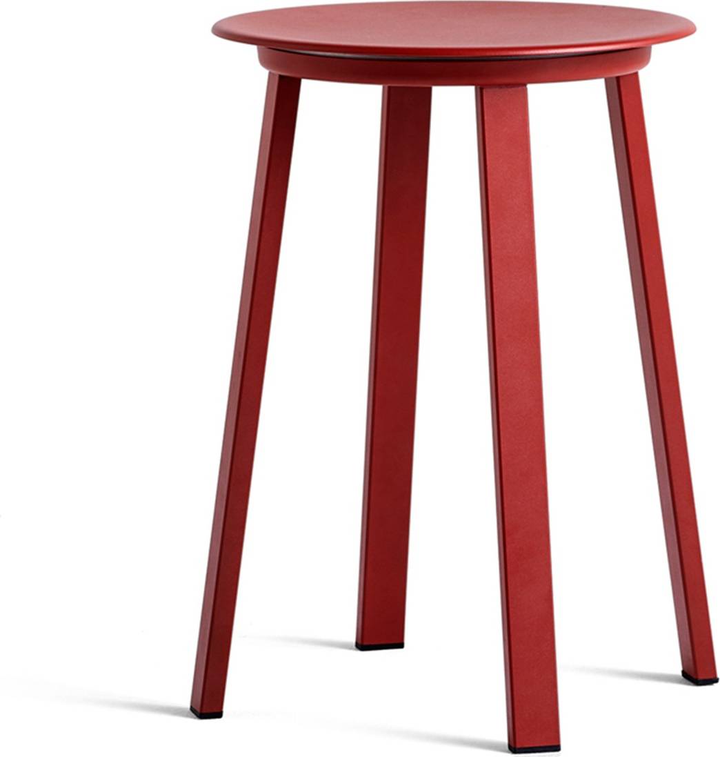 Hay Revolver Red Seating Stool 48cm