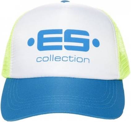ES Collection Print Logo Baseball Cap - Blue