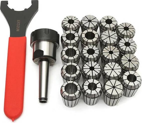 Greenzech Collet Chuck Milling Tool Holder with Spring Collets Set