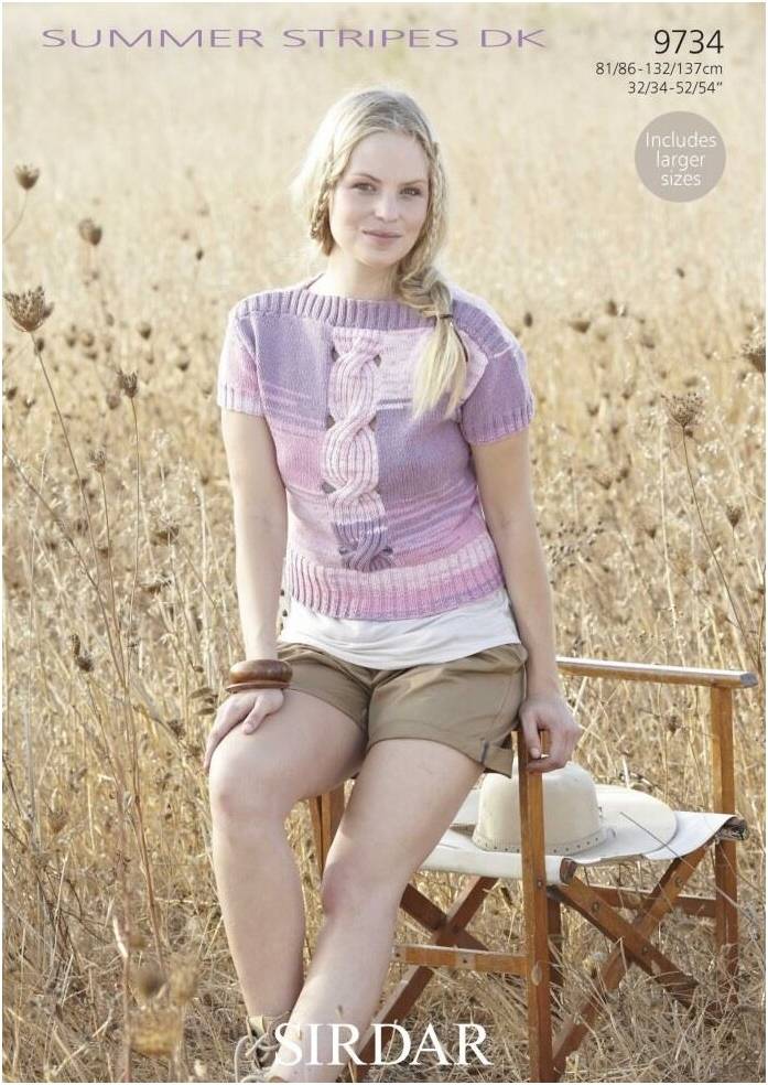 Summer Stripes Knitting Pattern