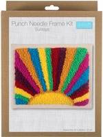 Punch needle kit Trimits Punch Needle Kit Sunrays MultiColoured