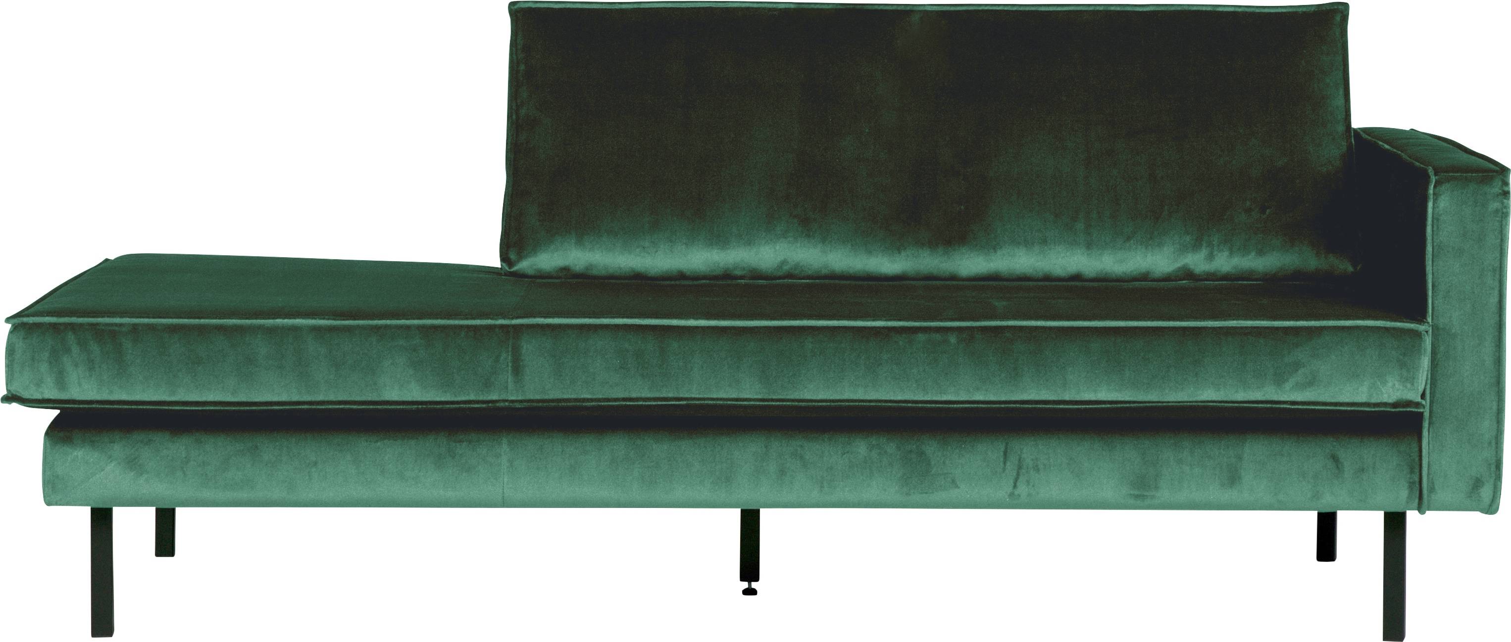 BePureHome Rodeo Daybed Højrevendt Velour Forrest Sofa