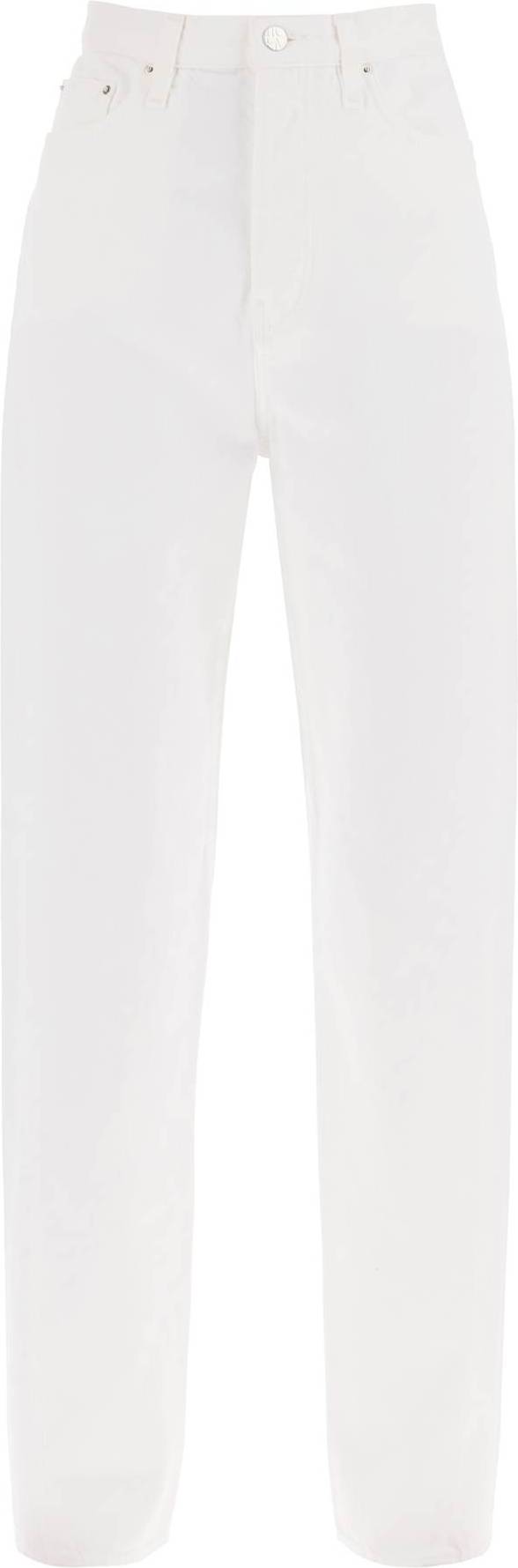 Mid-Rise Straight Jeans