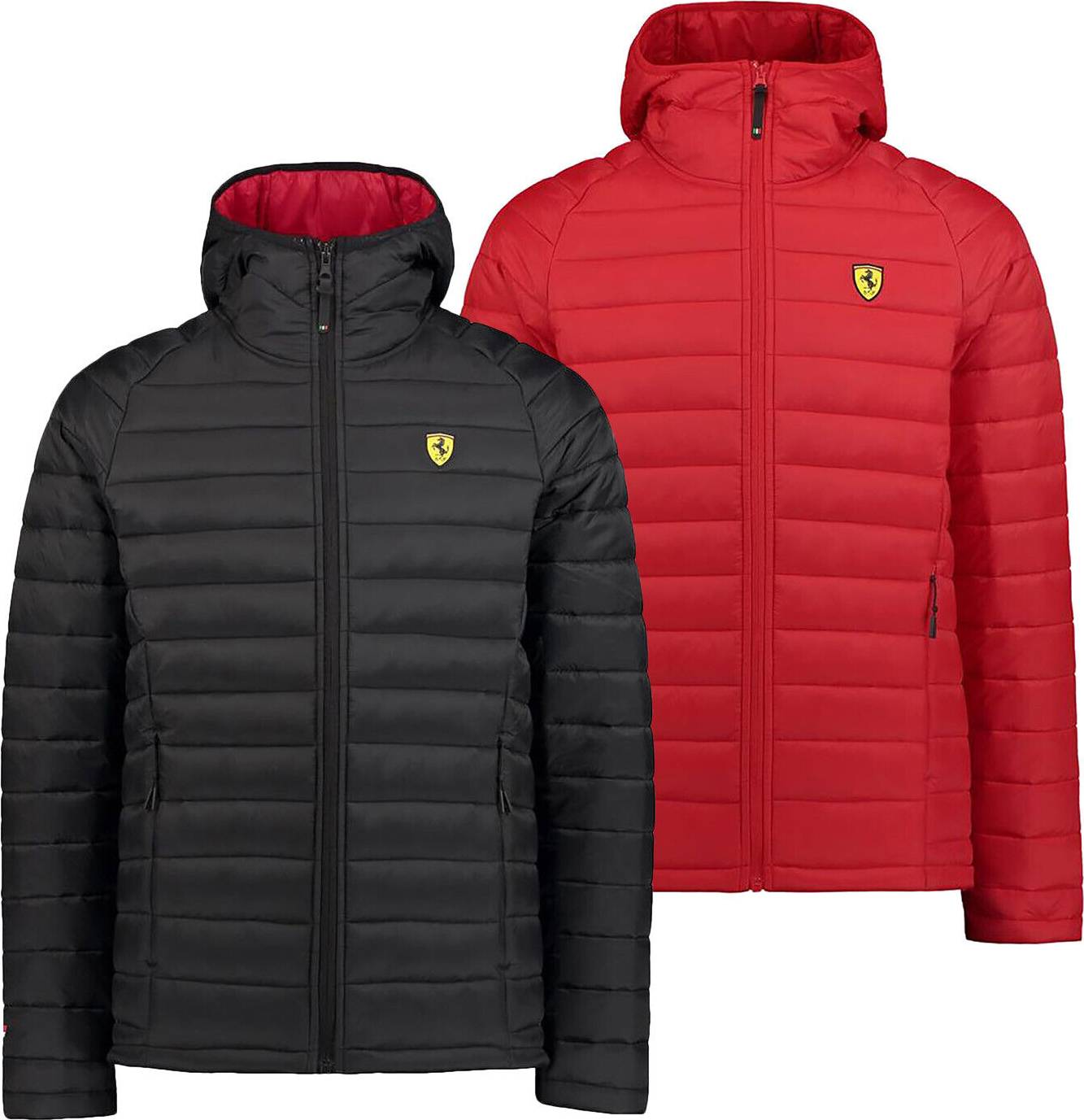 Quilted Jacket - Rood