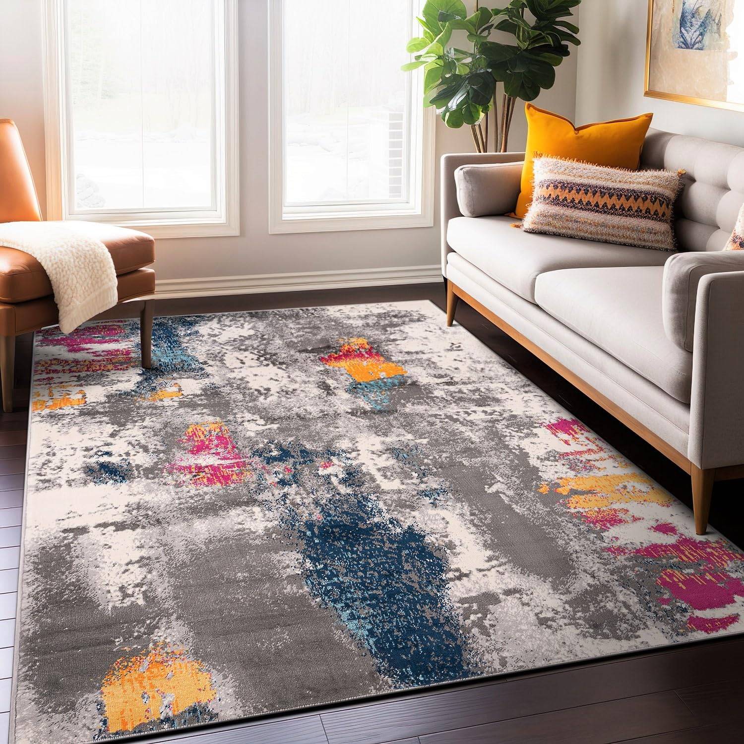 World Rug Gallery Cardiff Contemporary Multicolor