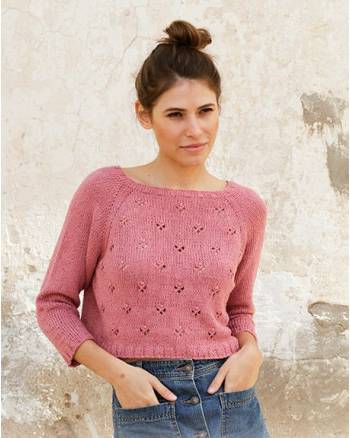 Drops Design Raspberry Kiss Jumper