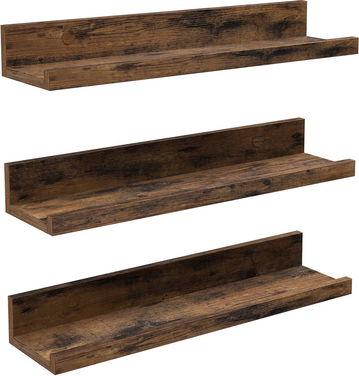 Vasagle Floating Rustic Brown