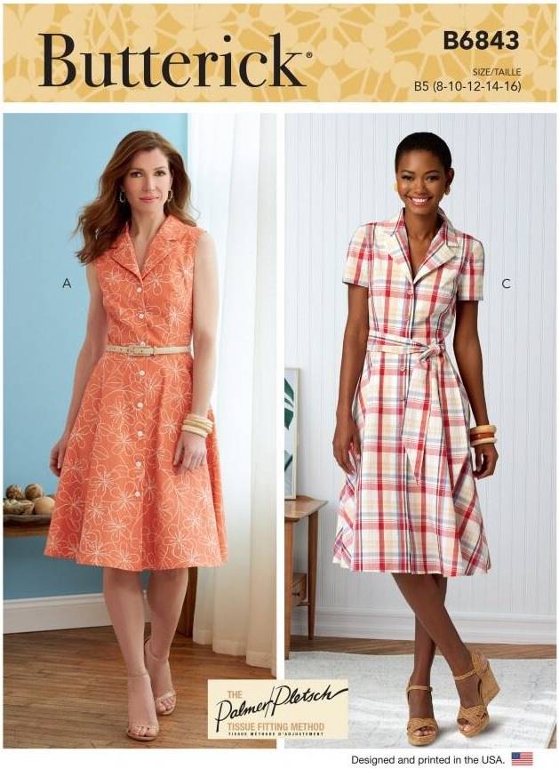 Buttericks Butterick Paper Sewing Pattern 6843