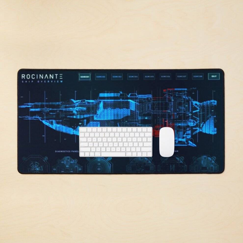 BearLad Mat Rocinante Ship Overview Pad