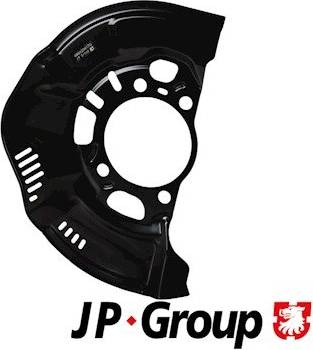 JP Group Brake Disc Back Plate Front Axle Left