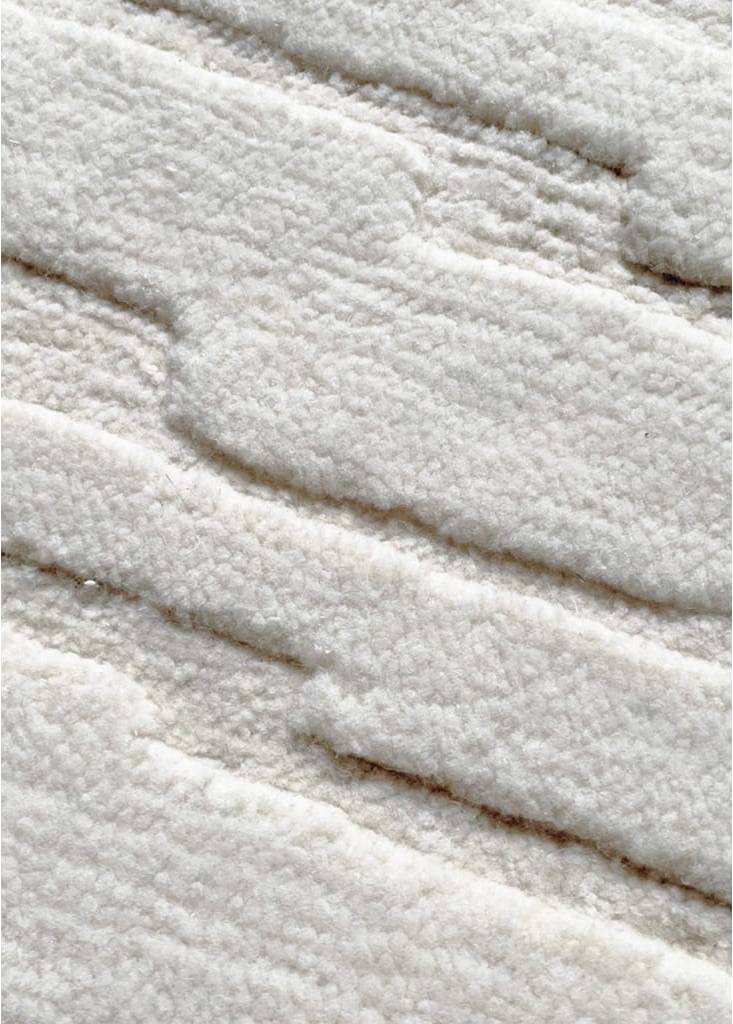 Massimo Monte Rug Cream Hvid, Beige cm