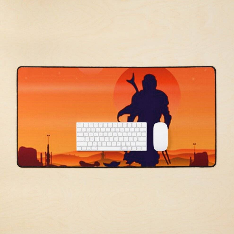 BearLad Mat Ranger Orange Work Large Mouse Pad