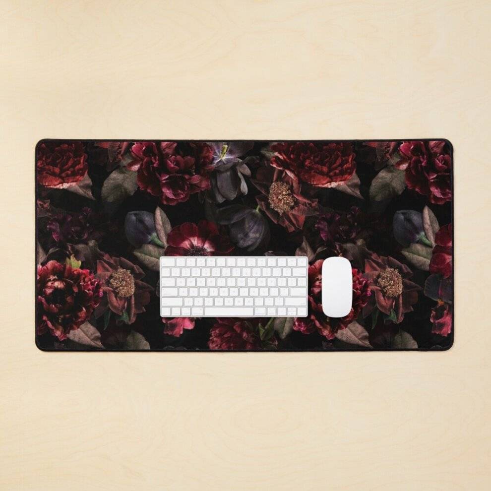 BearLad Mat Dark Midnight Roses