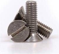 Sirius Countersunk Machine Screw Slotted BZP M8