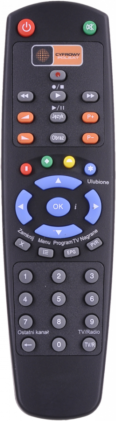 Lasmex Télécommande Remplacement Décodeur Polsat HD5000