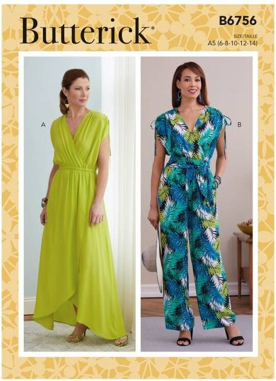 Butterick Sewing Pattern 6756
