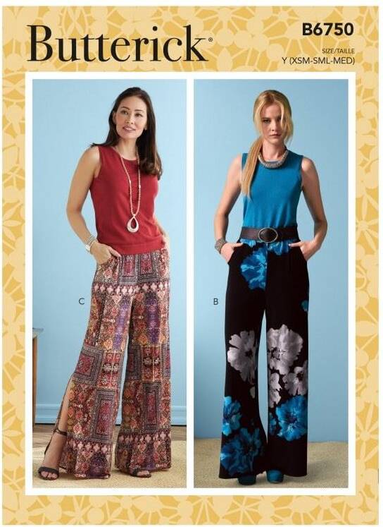 6750 Buttericks Butterick Sewing Pattern 6750
