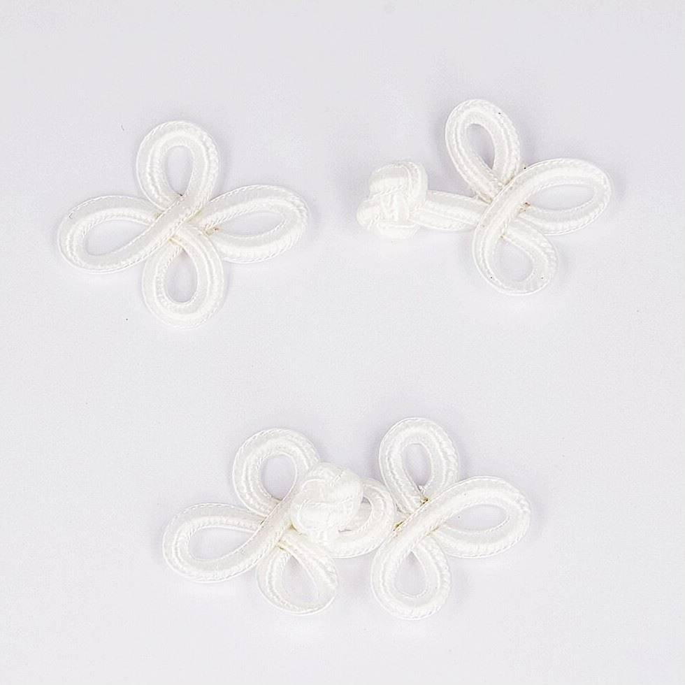 Frog Fasteners White