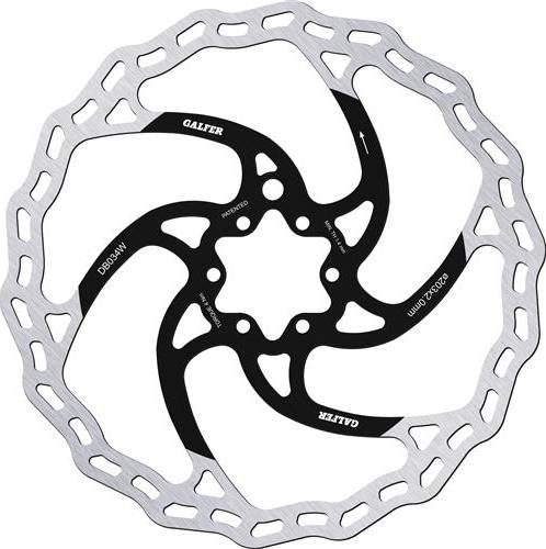 Wave 6-Bolt Disc Rotor 203mm - Silver