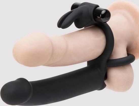 Strapon LoveHoney Double Fun Vibrating Rabbit Strap-On